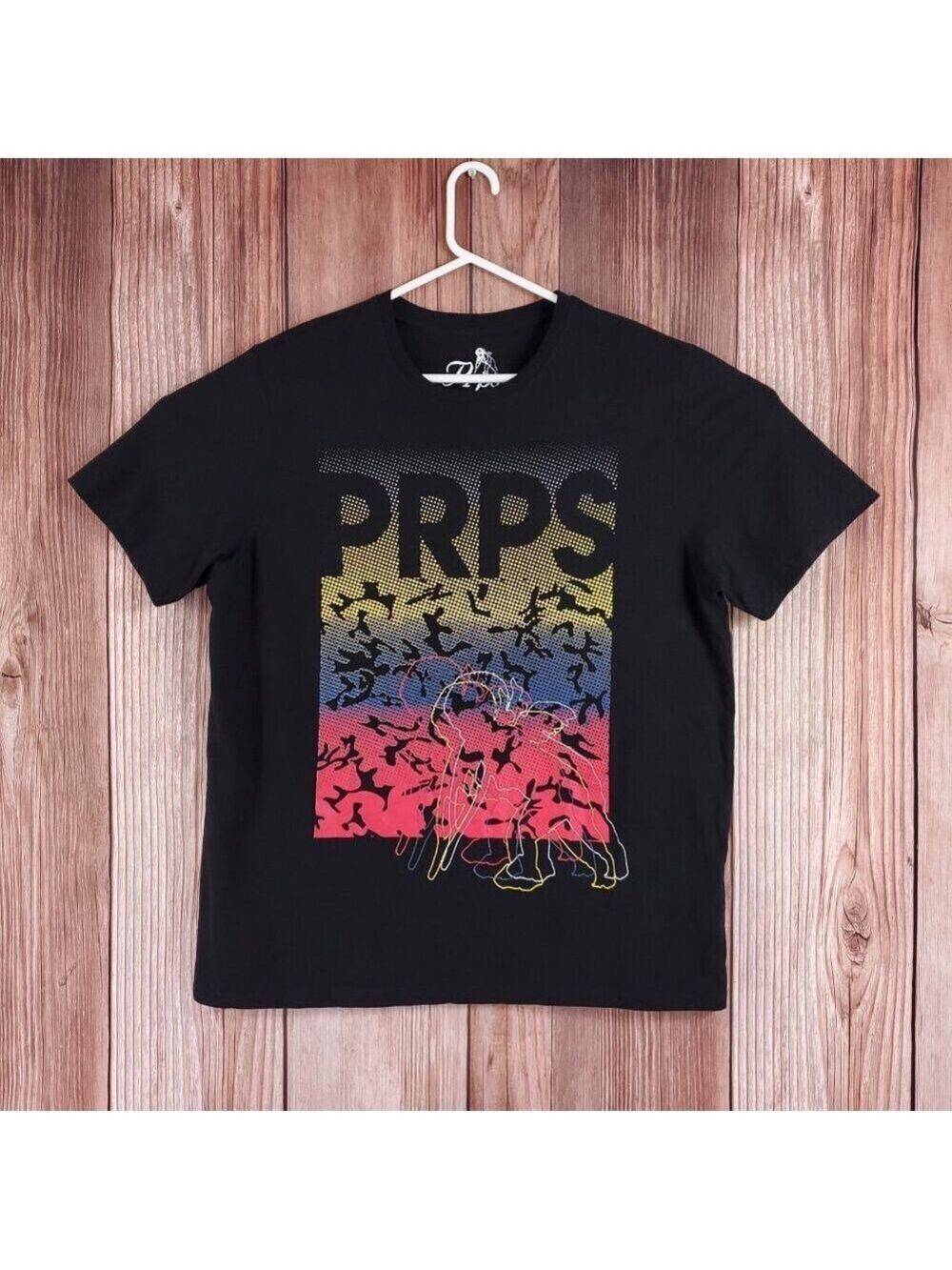PRPS Mens Size XXL Cupid Graphic T-Shirt Tee Black